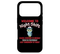 Night Shift Nurse Owls Funny Nursing RN LPN CNA Women Coque pour iPhone 17 Pro