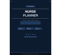 Night Shift Nurse Planner | Shift & Perform | 12 Month Undated | Shift Schedule, Energy Tracker, Habit Log: Professional journal for nurses and ... - Organization, balance and self-care
