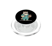Night Shift Owl Nurse W ppreciation Funny Nurse Nurse PopSockets PopGrip pour MagSafe