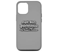 Night Shift Phlebotomist The Vampires Assistant Drôle Coque pour iPhone 12/12 Pro