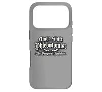 Night Shift Phlebotomist The Vampires Assistant Drôle Coque pour iPhone 17 Pro