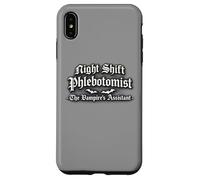 Night Shift Phlebotomist The Vampires Assistant Drôle Coque pour iPhone XS Max