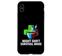 Night Shift Survival Mode Nurse Medical Coffee Coque pour iPhone XS Max
