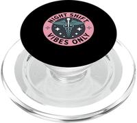 Night Shift Vibes Only Funny Medical Caducée PopSockets PopGrip pour MagSafe