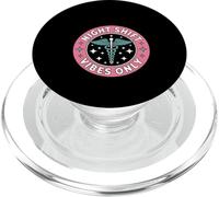 Night Shift Vibes Only Funny Medical Caducée PopSockets PopGrip pour MagSafe