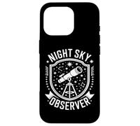 Night Sky Observer Telescope Astronomie Observateur Etoiles Coque pour iPhone 16 Pro