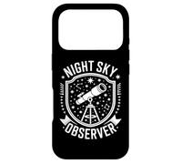 Night Sky Observer Telescope Astronomie Observateur Etoiles Coque pour iPhone 17 Pro