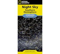 Night Sky - Southern Hemisphere Map: Stargazer folded