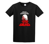 Night Spread Dawn of The Dead Romero Zombie Movie Mens T-Shirt Black Graphic Unisex Tee Shirt L