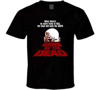 Night Spread Dawn of The Dead Romero Zombie Movie Mens T Shirt Size XL