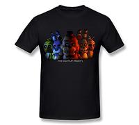 Night spread Men's Five Nights at Freddy's Banner Tshirts Black