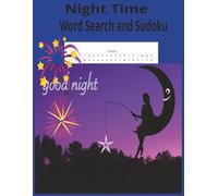 Night Time Word Search and Sudoku: Good Night Puzzle Book