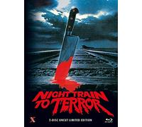 Night Train to Terror-Limitierte Edition-Mediabook (+ DVD) [Blu-Ray] [Import]
