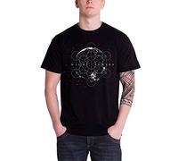 Night Verses Moon T-Shirt, Noir, XL Homme