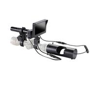 Night Vision Goggles NightVision Scope for Riflescope, 850nm Scopes with Camera and 4.3" Portable Display Screen, Day & Night Switching