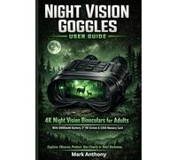 Night Vision Goggles User Guide: Mastering 4K Night Vision Binoculars for Adults With 5000mAh Battery, 3" HD Screen & 32GB Memory Card