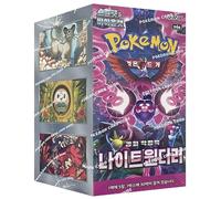 Night Wanderer sv6a | Pokémon TCG Booster Box (30 boosters) | Version coréenne | Subset Carmesin & Pourpre | Avec protection d'expédition Heartforcards®