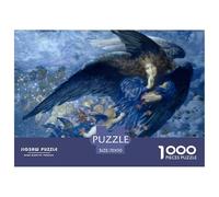 Night with Her Train of Stars Puzzle en Bois Imperméable Puzzles De 1000 Pièces pour Adultes Cadeaux Défi Et Casse-tête Jeux De Stimulants