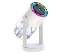 Nightlight Comfort Humidifier - Star Projection Diffuser, Large Coverage Mist Device, Calming Ambient Glow for Restful Sleep and Room Atmosphere | Ideal for Bedroom Nursery Relaxation Use