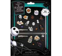 Nightmare Before Christmas - Aimant pour réfrigérateur pack de 20 TA10492 (70 mm x 50 mm) (Noir/Blanc/Orange)