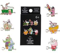 Nightmare Before Christmas by Loungefly Ansteck-Pins Christmas Town Train Blind Box Sortiment (12)