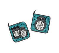 Nightmare Before Christmas The Jack and Sally Kitchen Pot Holders | Set of 2
