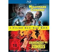 NIGHTMARE CONCERT + GROSSANGRIFF DER ZOMBIES - 2 Disc BD Uncut Horror Box [Blu-ray]