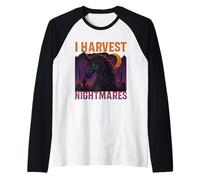 Nightmare Harvest Unicorn Manche Raglan