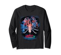 Nightmare on Elm Street 3 Dream Warriors Vintage Poster Manche Longue