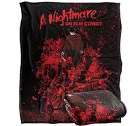 NIGHTMARE ON ELM STREET - Couverture Ultra Douce au Toucher, 152 x 127 cm