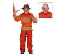 Nightmare On Elm Street NECA Figurine de Jeu vidéo Freddy Classique de 20,3 cm (Rouge/Orange)