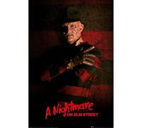 Nightmare On Elm Street - Poster, Freddy Krueger PM4830 (91,5 cm x 61 cm x 0,1 cm) (Noir/Rouge)