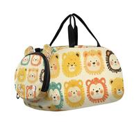 Nightmare Unicorns Sac de sport style bohème avec compartiment à chaussures Sac de voyage multifonction pour voyage, sport, week-end