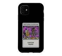 Nights Owl Gamer Nocturnal Bloodline Caffeine Maxed Coque pour iPhone 11
