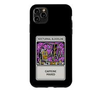 Nights Owl Gamer Nocturnal Bloodline Caffeine Maxed Coque pour iPhone 11 Pro Max