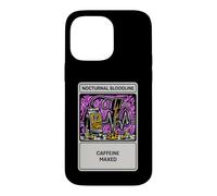 Nights Owl Gamer Nocturnal Bloodline Caffeine Maxed Coque pour iPhone 14 Pro Max