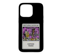 Nights Owl Gamer Nocturnal Bloodline Caffeine Maxed Coque pour iPhone 15 Pro Max