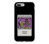 Nights Owl Gamer Nocturnal Bloodline Caffeine Maxed Coque pour iPhone 7 Plus/8 Plus