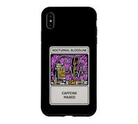Nights Owl Gamer Nocturnal Bloodline Caffeine Maxed Coque pour iPhone XS Max