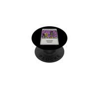 Nights Owl Gamer Nocturnal Bloodline Caffeine Maxed PopSockets PopGrip Adhésif