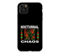 Nights Owl Gamer Nocturnal Chaos Coffee Lover Coque pour iPhone 11 Pro Max