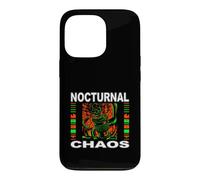 Nights Owl Gamer Nocturnal Chaos Coffee Lover Coque pour iPhone 13 Pro