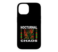 Nights Owl Gamer Nocturnal Chaos Coffee Lover Coque pour iPhone 14
