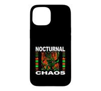 Nights Owl Gamer Nocturnal Chaos Coffee Lover Coque pour iPhone 15