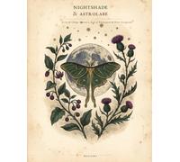 Nightshade & Astrolabe: A Cut & Collage Ephemera Book of Whimsigoth & Dark Cottagecore - 300+ Antique-StyleElements to Cut Out for Junk Journals, Scrapbooking, Tarot & Mixed-Media Collage