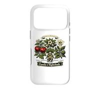 Nightshade Family Assiette botanique Belladonna Mandrake Coque pour iPhone 17 Pro