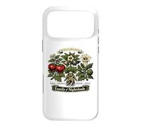 Nightshade Family Assiette botanique Belladonna Mandrake Coque pour iPhone 17 Pro Max