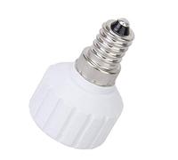 Nigoz Tête de lampe E14 SES vers GU10 LED Adaptateur de douille convertisseur pratique et pratique Artisanat exquis