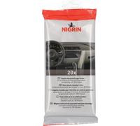 Nigrin 20x Kunststoff-Pflege-Tücher Nettoyant pour Plastique Reinigungs-Tücher