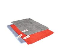 NIGRIN 71114L Chiffons Microfibres, Rouleau de 3, Blue,Pink